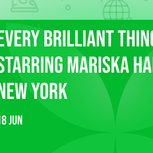 Every Brilliant Thing starring Mariska Hargitay - New York