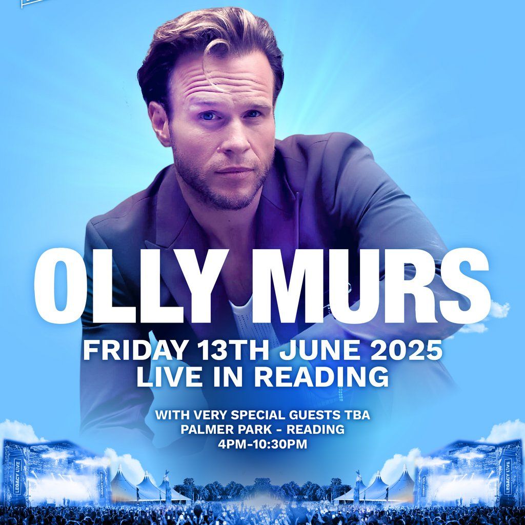 Olly Murs LIVE In Reading! Friday 13th June 2025, 13 June | Event in Reading | AllEvents