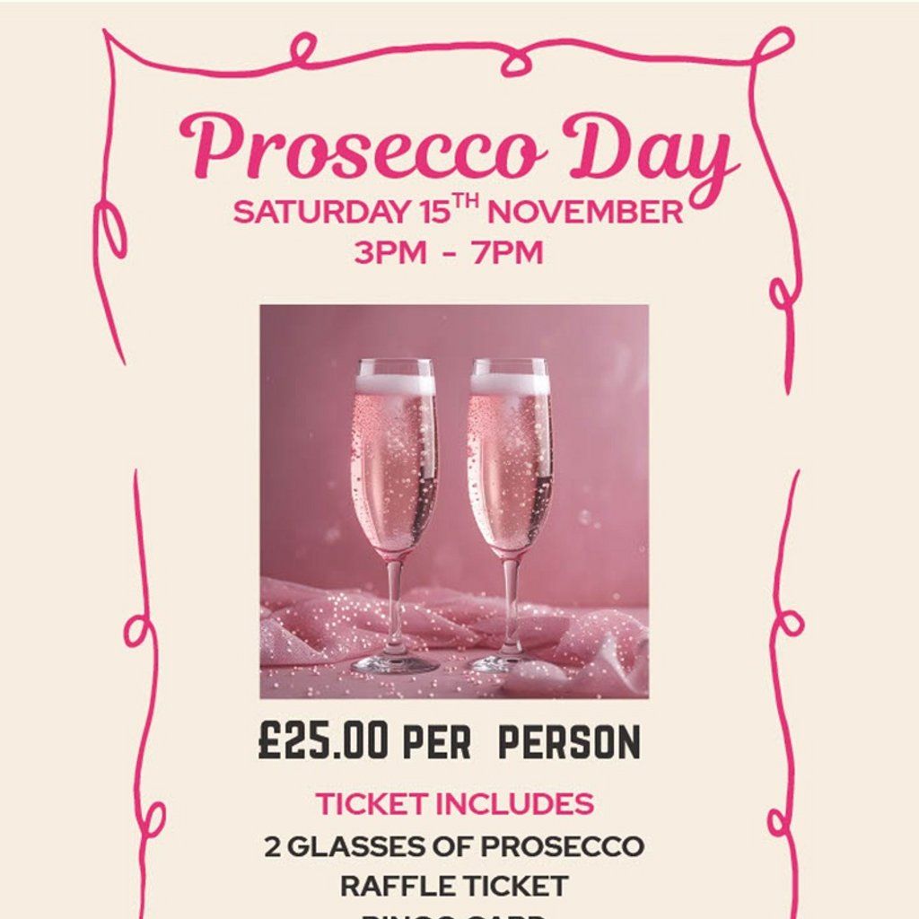 ETH Prosecco Day, 15 November | Event in Elgin | AllEvents