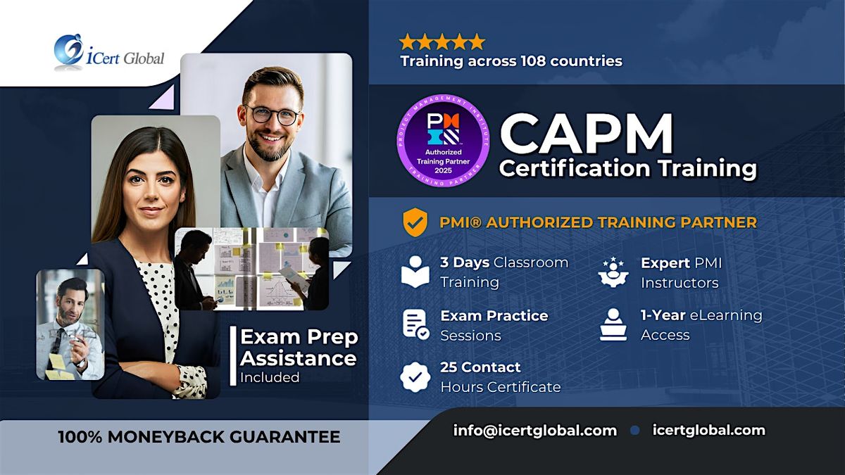 Fast-Track Your CAPM Certification! ClassroomTraining in  Hermosa Beach, CA, 9 December | Event in Hermosa Beach