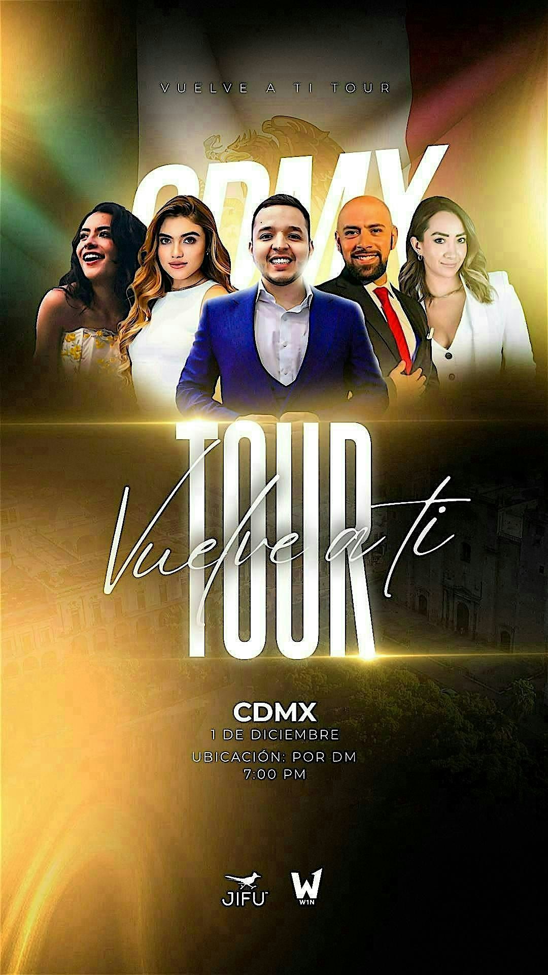 TOUR VUELVE A TI CDMX, 1 December | Event in Ciudad de México | AllEvents