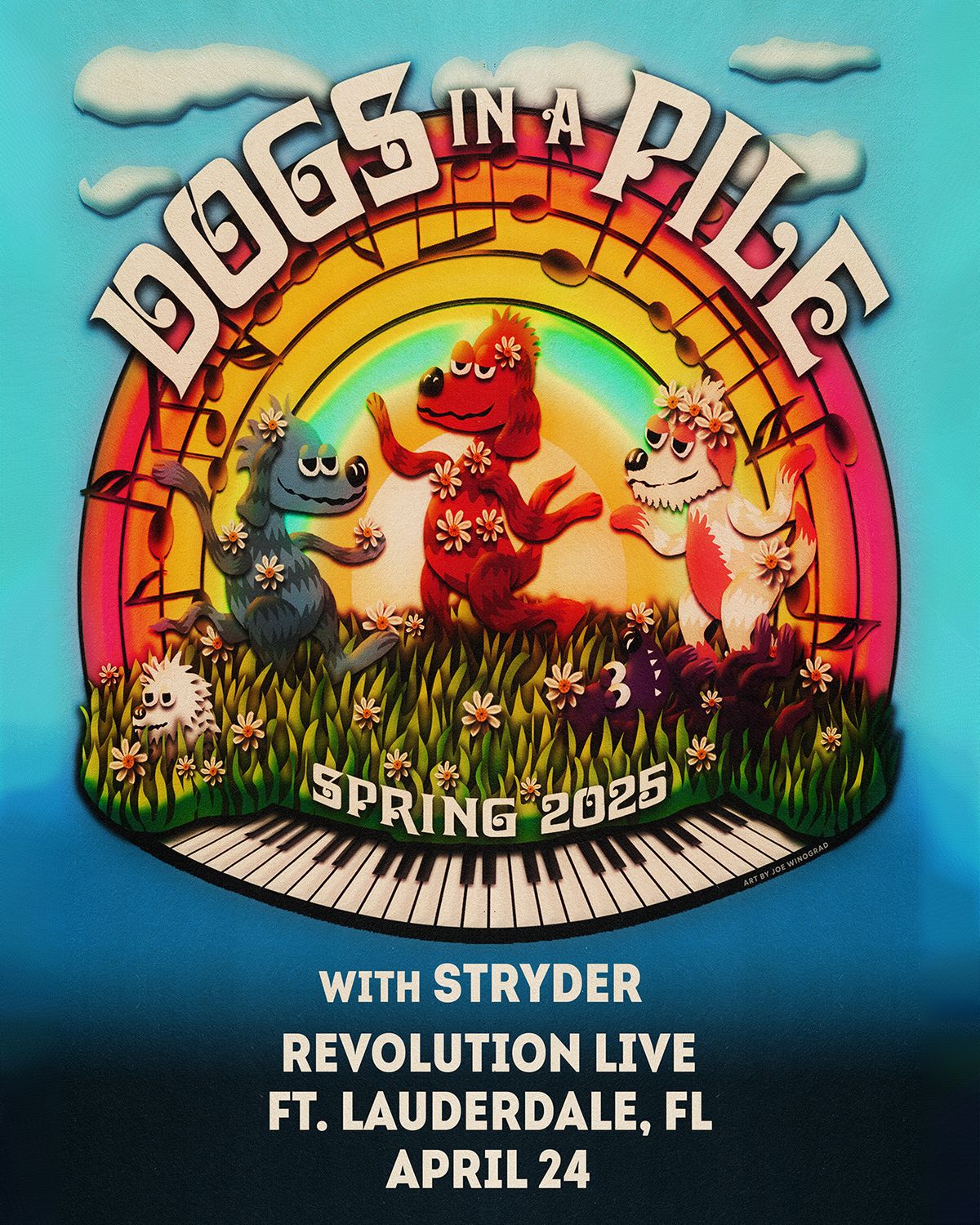 Dogs In A Pile, 2 August | Event in Bellvue | AllEvents