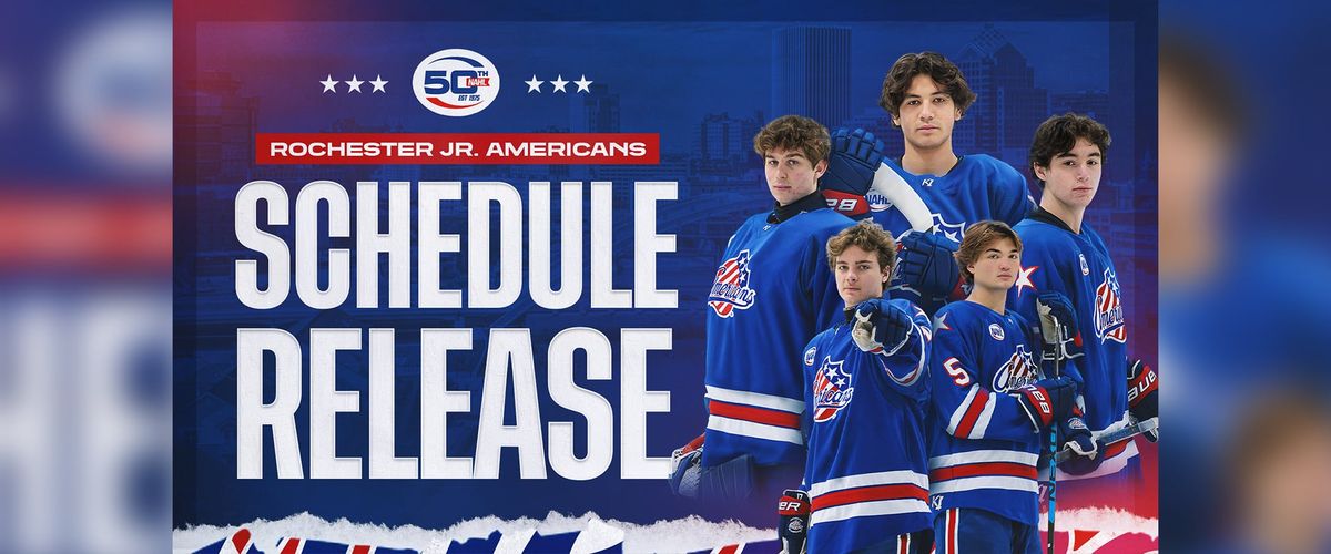 Rochester Jr. Americans vs. Danbury Hat Tricks, 18 December | Event in Fairport | AllEvents