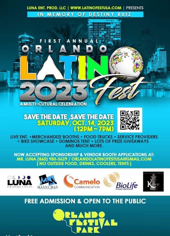 First Annual Orlando 2023 Fest, Orlando Festival Park, October 14 2023