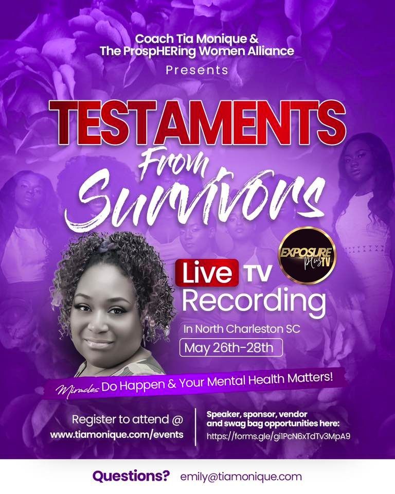 Testaments From Survivors Miracles Do Happen & Your Mental Health