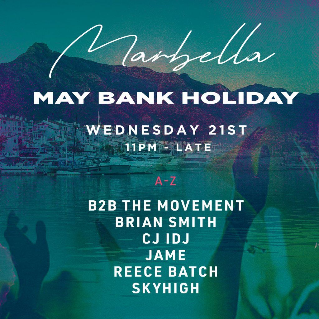 A.L.F Events Marbella May Bank Holiday | Event in Puerto Banus | AllEvents