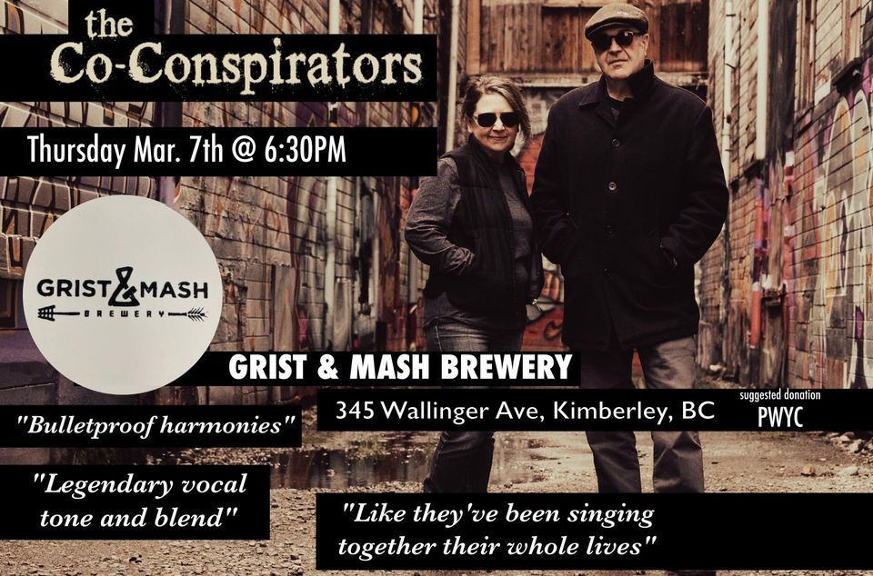 The CoConspirators at Grist & Mash, Kimberley, BC, Grist and Mash