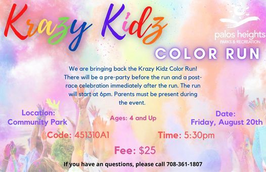 Running Events In Palos Heights Today And Upcoming Running Events In Palos Heights Color Run 2022 Events