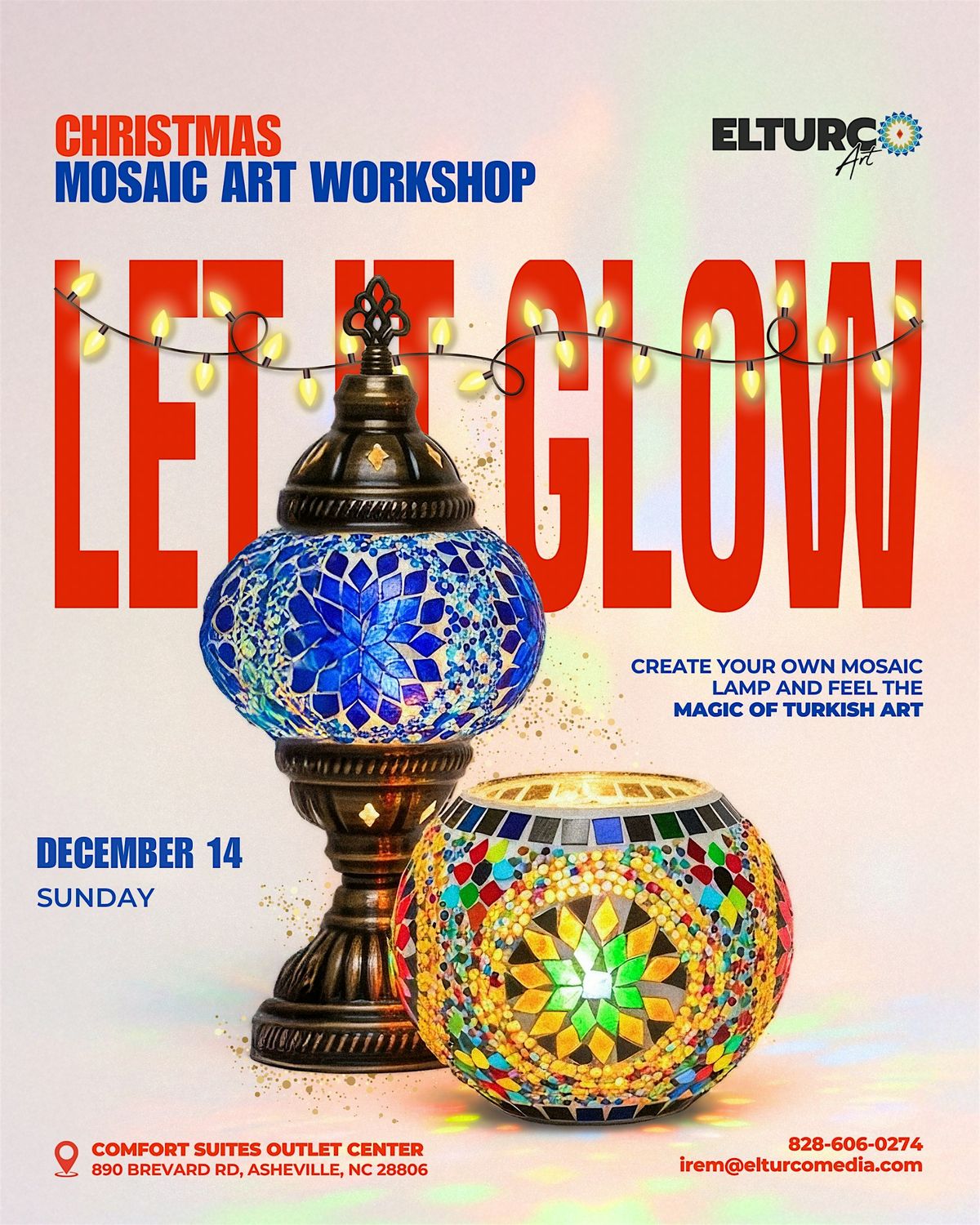 Christmas  Mosaic Art Workshop, 14 December | Event in Asheville | AllEvents