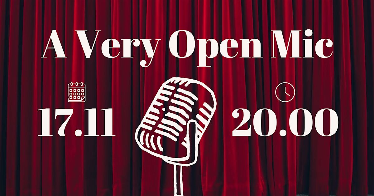 A Very Open Mic - English StandUp Comedy Show (#32)