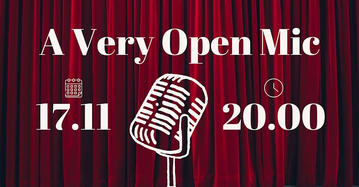 A Very Open Mic - English StandUp Comedy Show (#32)