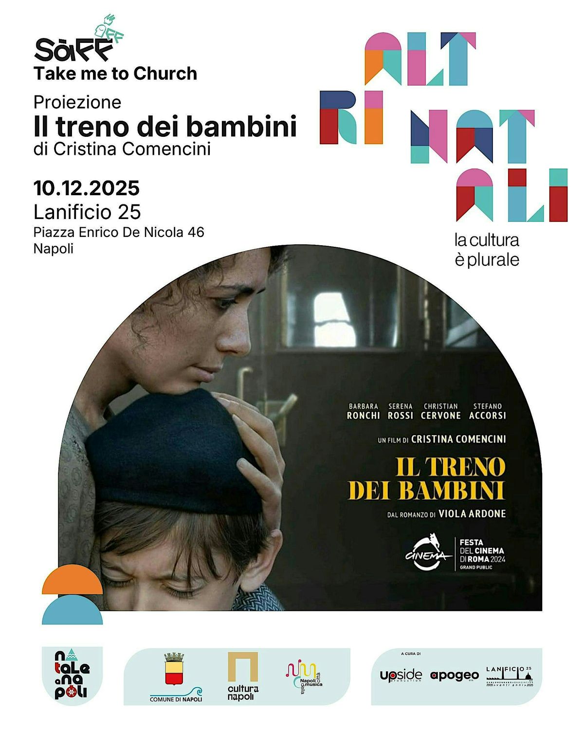 SàFF oFF - Proiezione &amp; Talk: Il treno dei bambini di Cristina Comencini