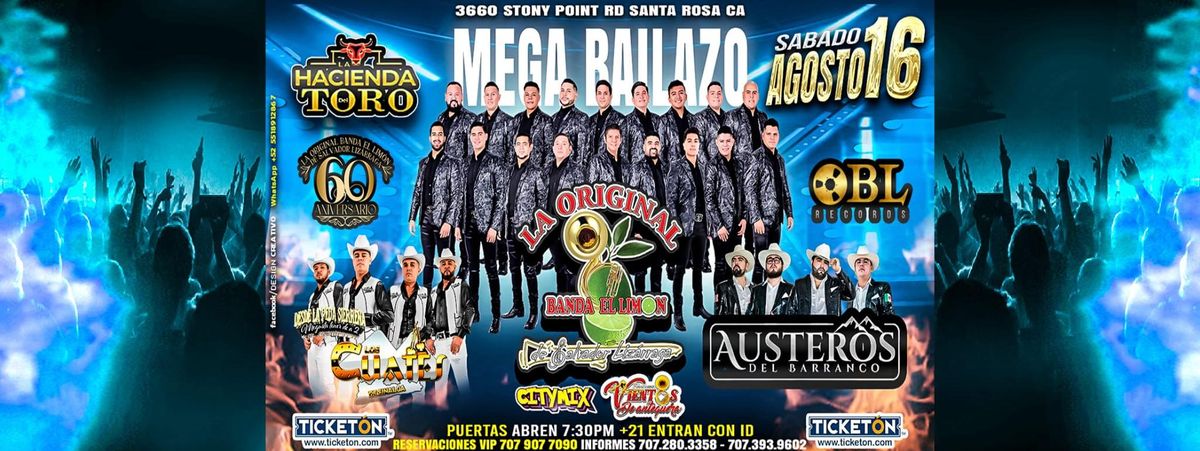CUATES DE SINALOA, BANDA EL LIMON & MAS  in Santa Rosa, 16 August | Event in Santa Rosa | AllEvents