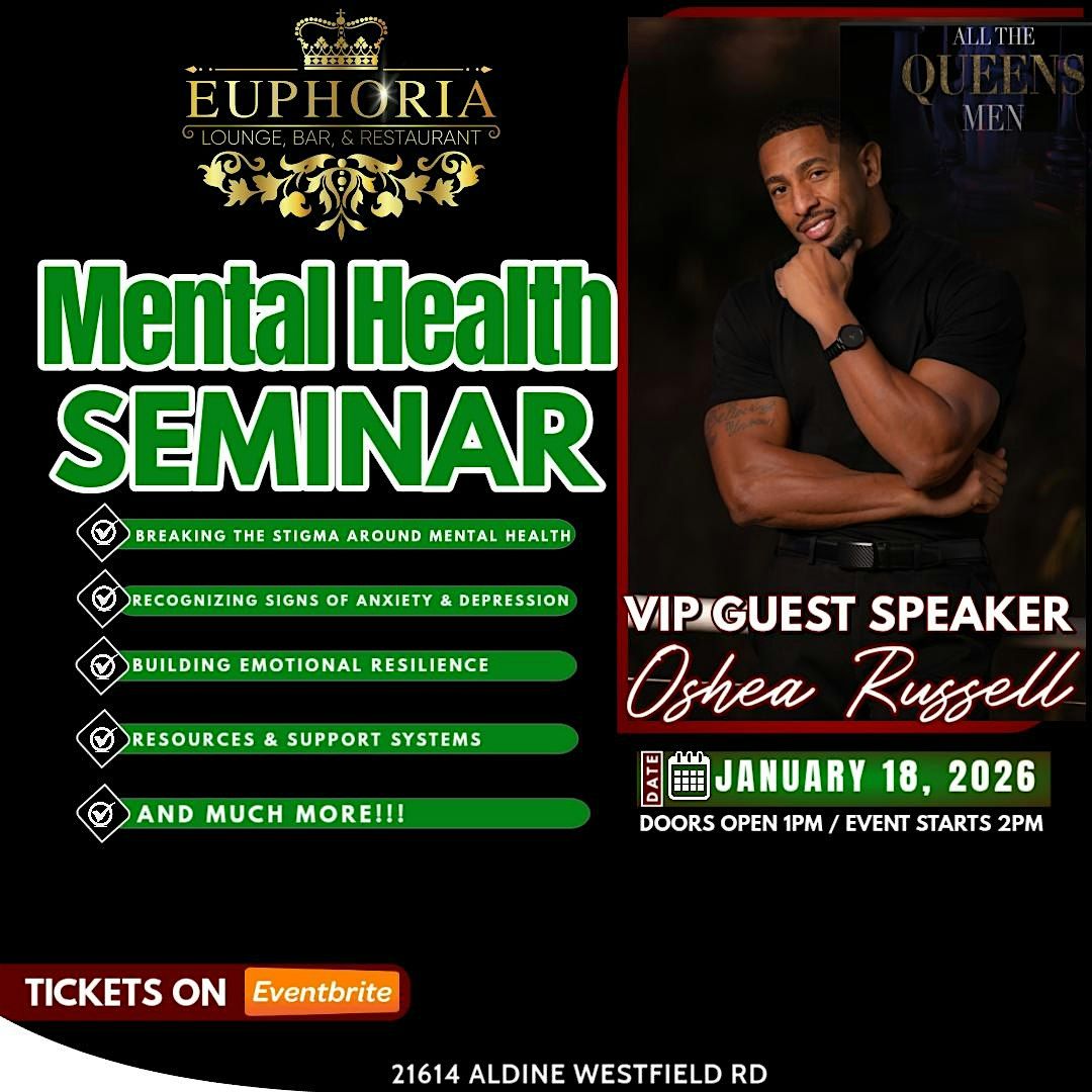 BOSS LADY PRESENTS: MENTAL HEALTH SEMINAR, 18 January | Event in Humble | AllEvents