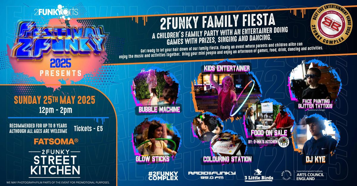 2Funky Family Fiesta @ Festival2Funky 2025, 25 May | Event in Leicester | AllEvents