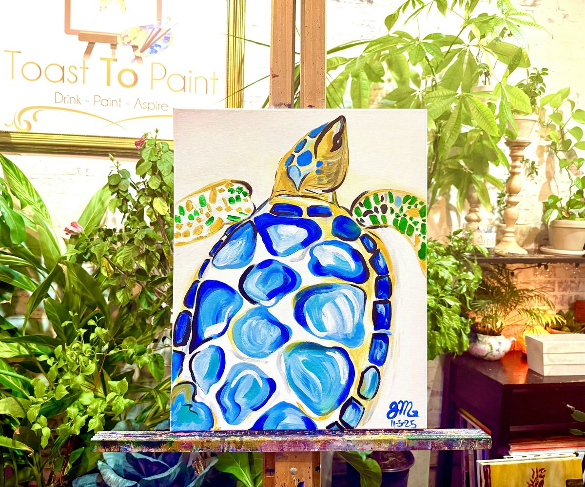 Turtle Blues Sip and Paint, 15 November | Event in Chicago | AllEvents