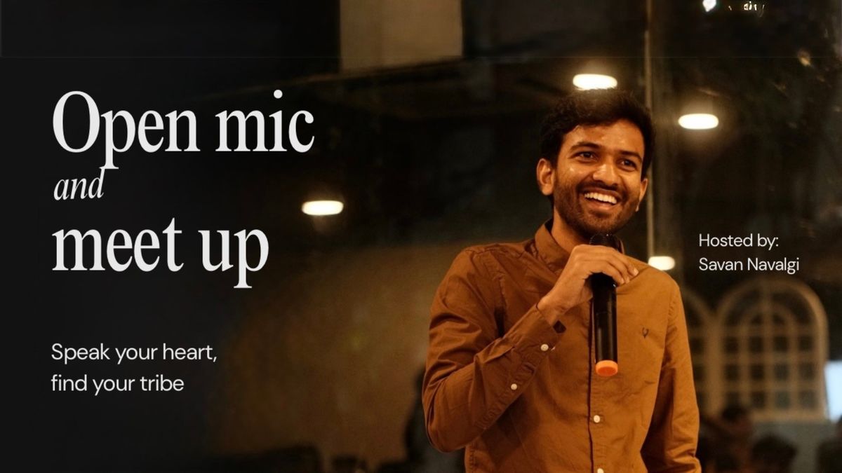 Open Mic and Meet up, 6 December | Event in Bangalore | AllEvents