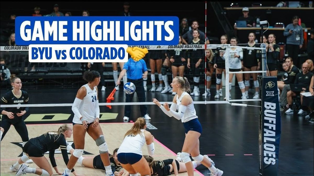 Colorado Buffaloes Women's Volleyball vs. BYU Cougars, 28 November | Event in Boulder | AllEvents