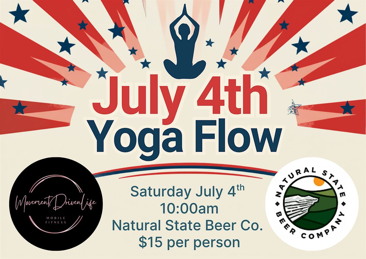 July 4th Yoga Flow
