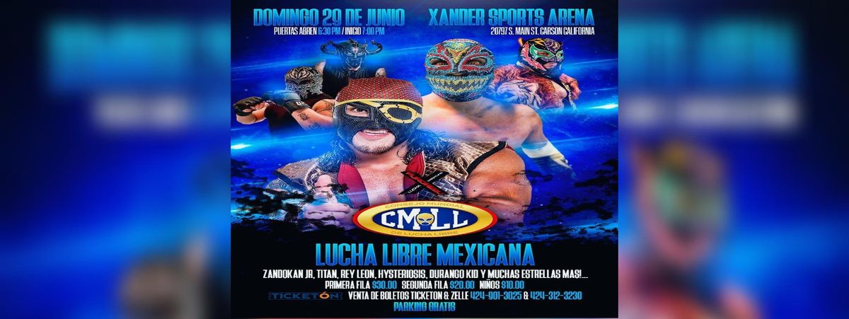 Lucha Libre Mexicana , 29 June | Event in Carson | AllEvents
