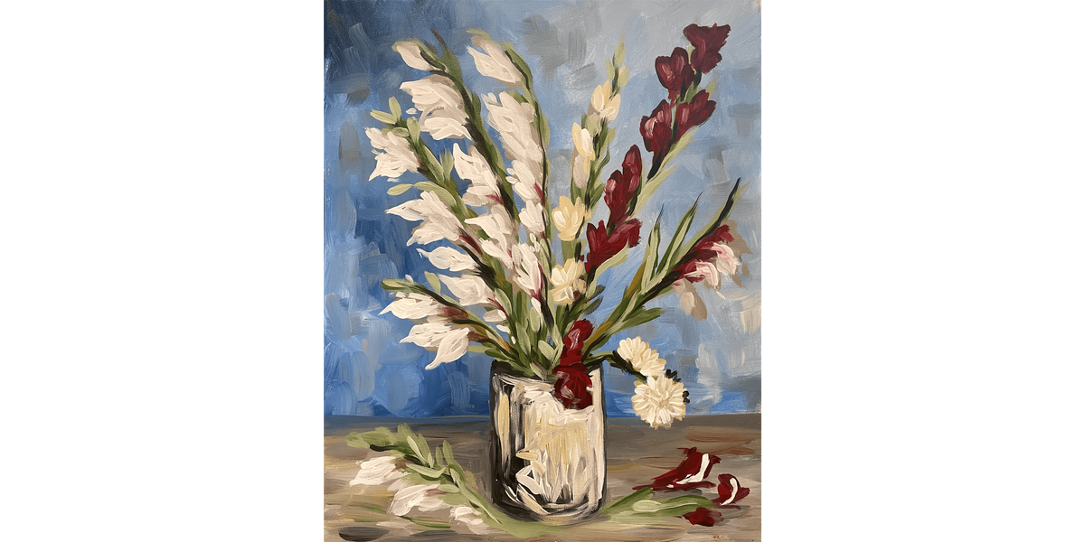 Van Gogh's Gladioli - Paint and Sip in Orange County | Classpop!™, 28 December | Event in Rancho Santa Margarita