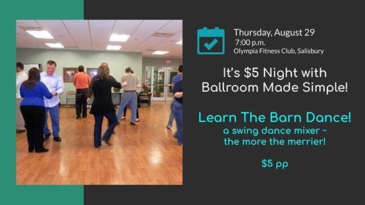 Learn The Barn Dance Swing Dance Mixer At Olympia Fitness Clubs