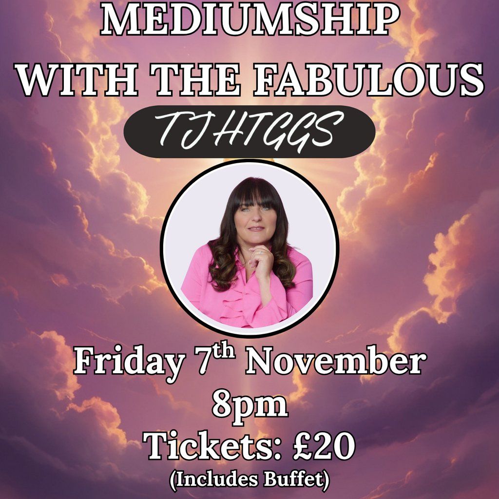 Mediumship with the Fabulous TJ Higgs, 7 November | Event in Durham | AllEvents