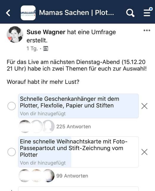 Quick Easy Geschenkanhanger Plotten Liveplottenmitsuse 15 December Online Events