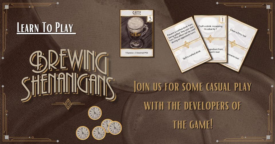 Brewing Shenanigans Casual Play, Lucky Dice Cafe, Huntsville, November