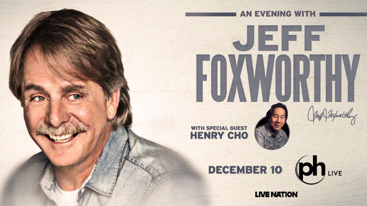 Jeff Foxworthy with Henry Cho, 11 December | Event in Las Vegas | AllEvents