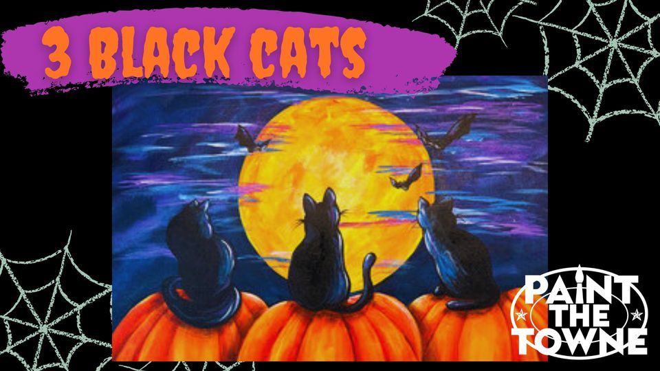 Open Adult 3 Black Cats 35 East Wichita, Paint the Towne LLC, Kechi