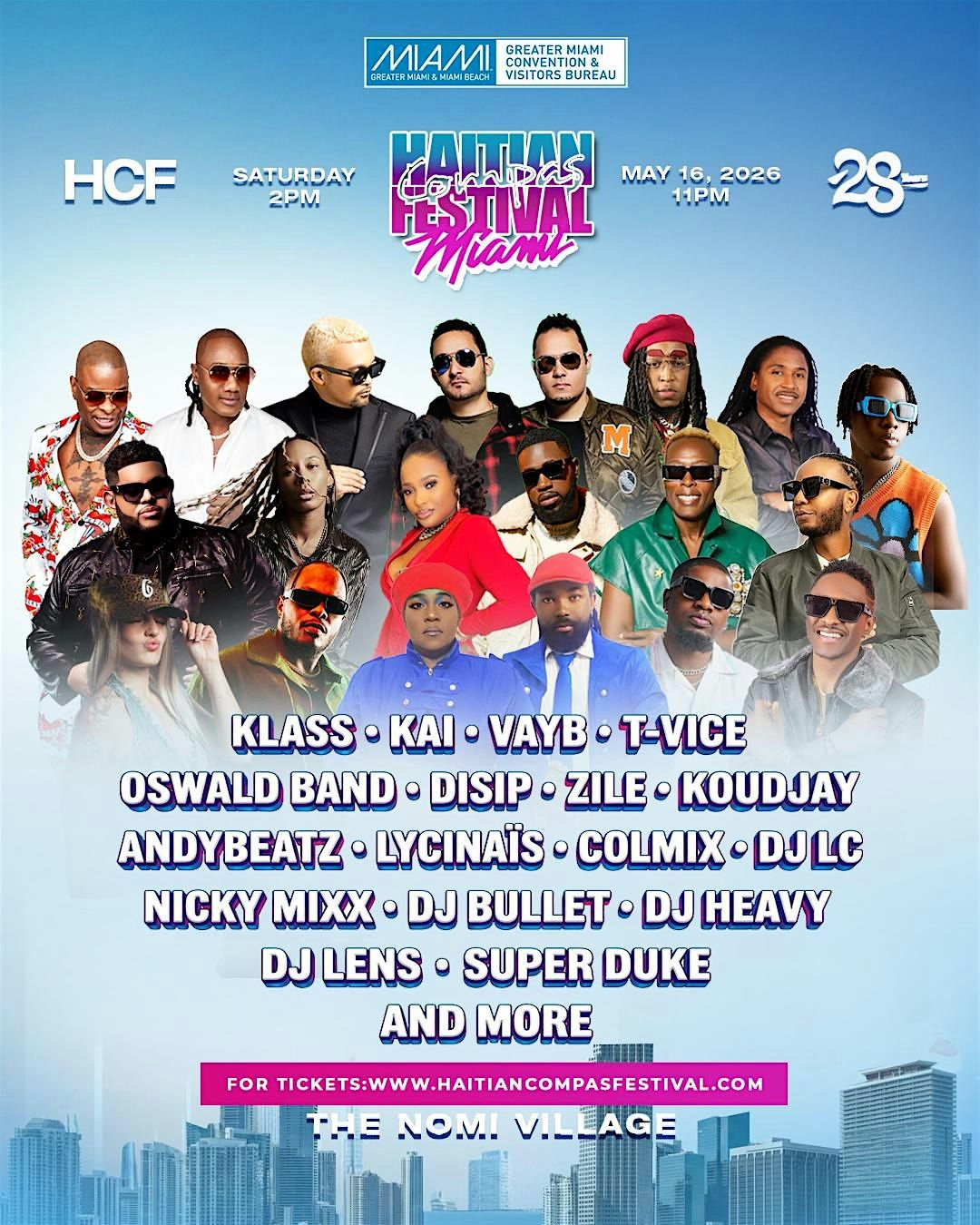 28th Annual Haitian Compas Festival, The NoMI Village, North Miami, 16 ...