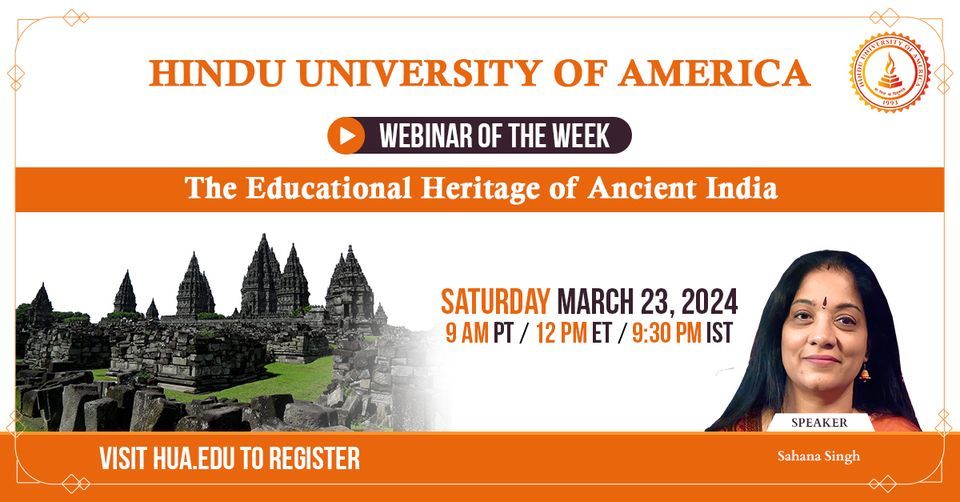 The Educational Heritage of Ancient India, Online event, Mascotte