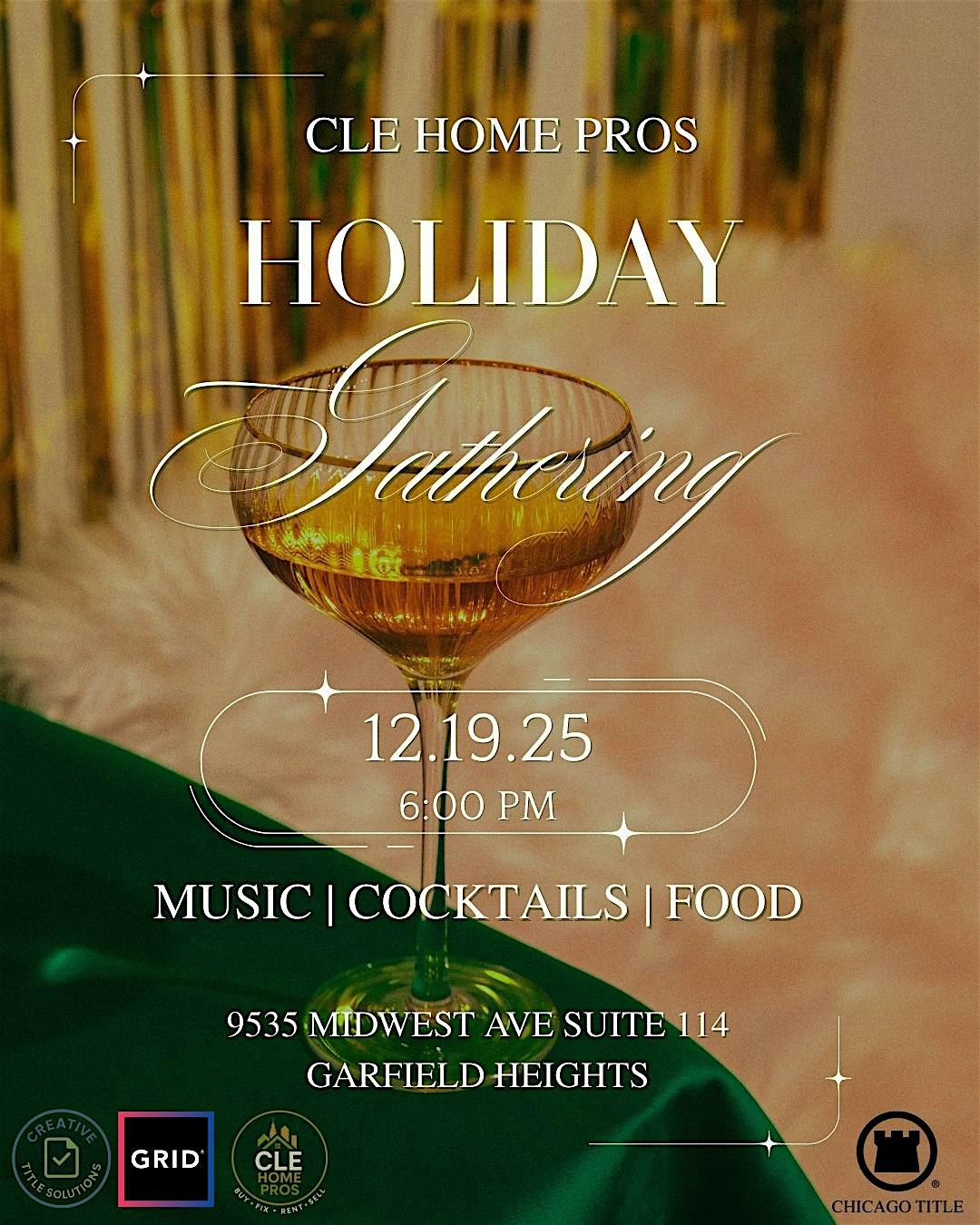 CLE Home Pros Holiday Mix & Mingle – A Night of Networking, 19 December | Event in Garfield Heights