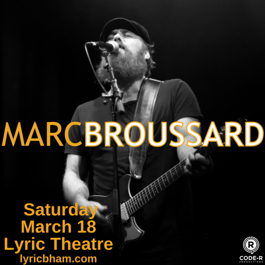 Marc Broussard at Grand Opera House of the South, 12 December | Event in Crowley | AllEvents