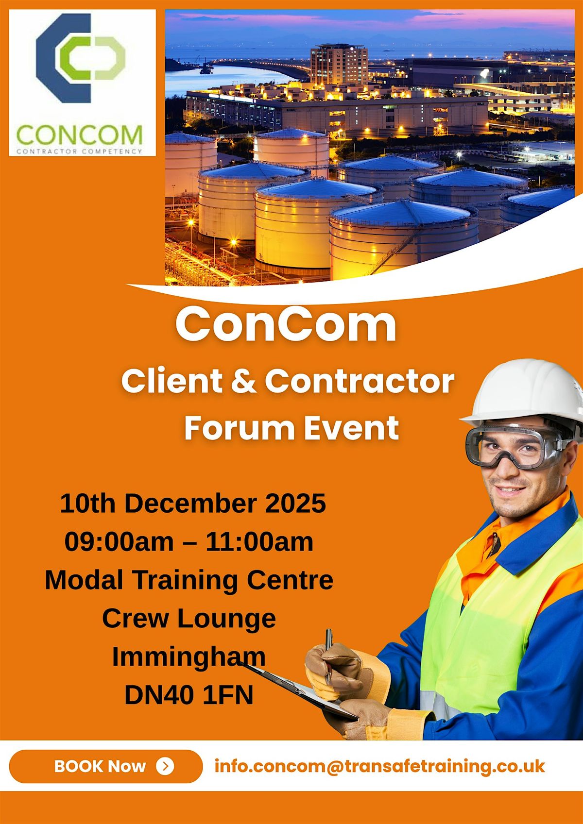 CONCOM Client and Contractor Forum Event, 10 December | Event in Grimsby | AllEvents