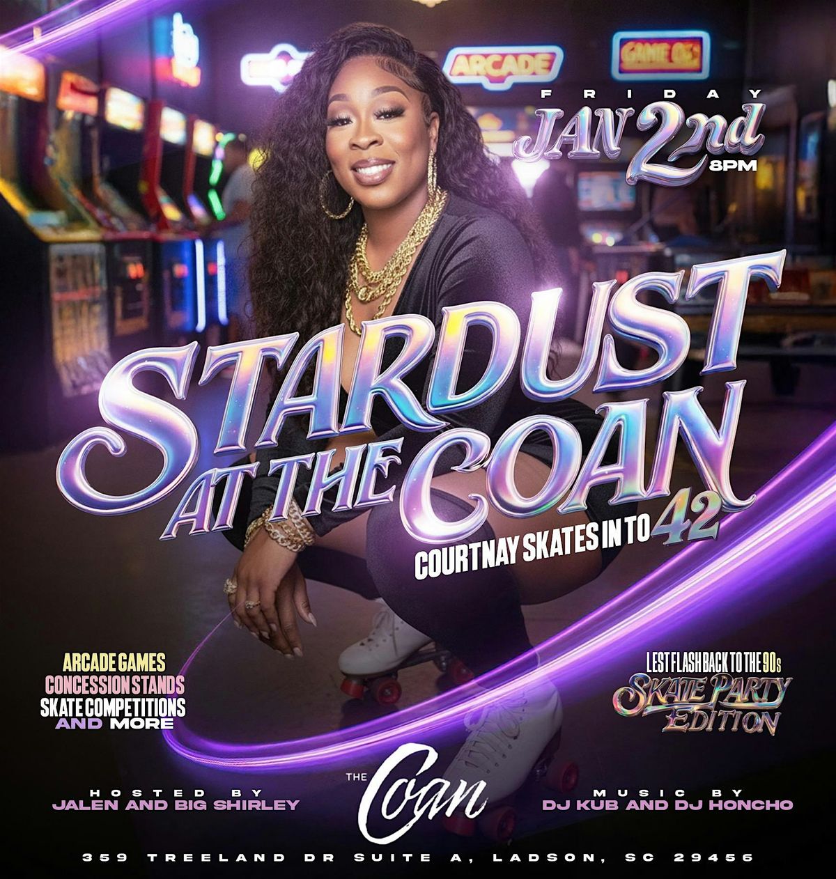 Stardust at The Coan, 2 January | Event in Ladson | AllEvents