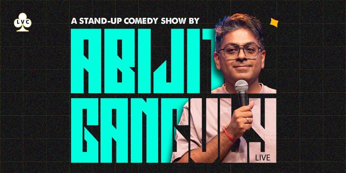 Abijit Ganguly Live, 7 September | Event in Goa | AllEvents