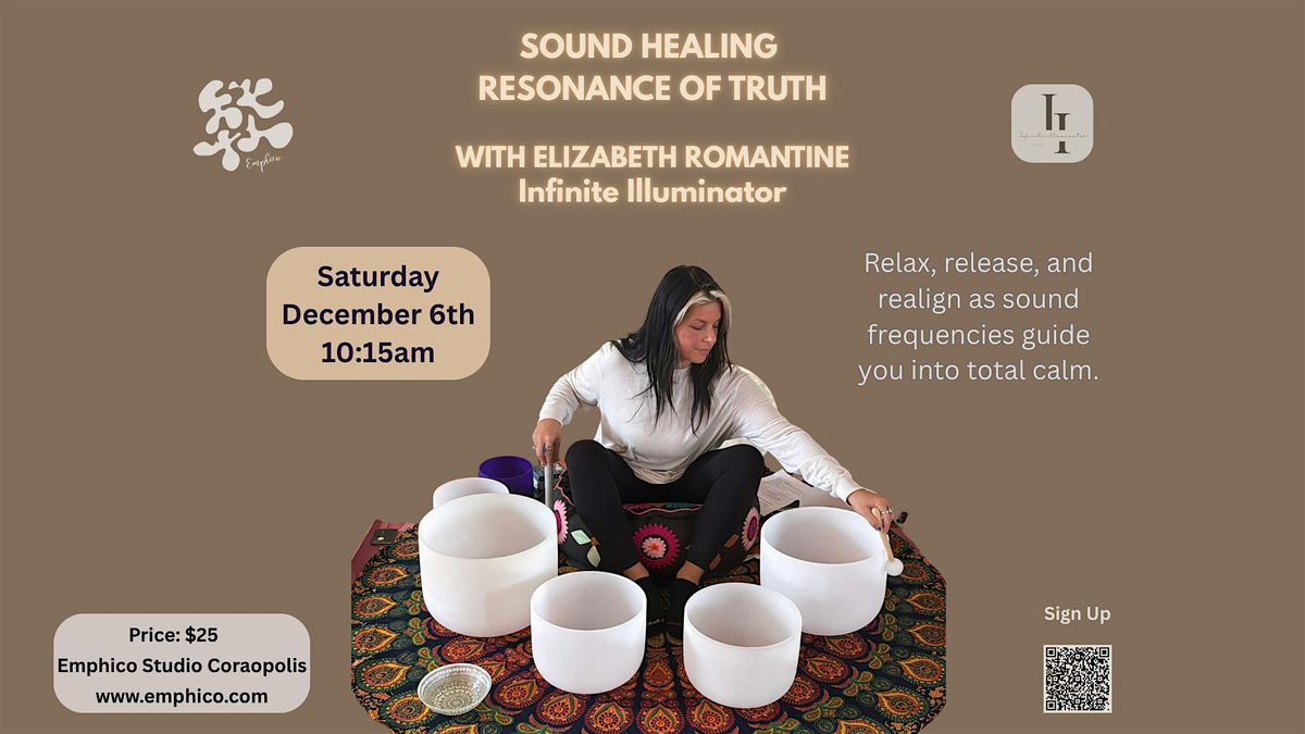 Resonance of Truth: A Lunar Sound Healing Experience, 6 December | Event in Coraopolis | AllEvents