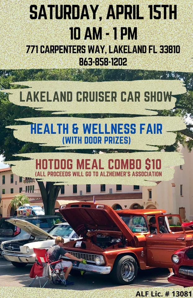 Car Show / Health Fair / Hotdogs, Lake Gibson Village, Lakeland, April