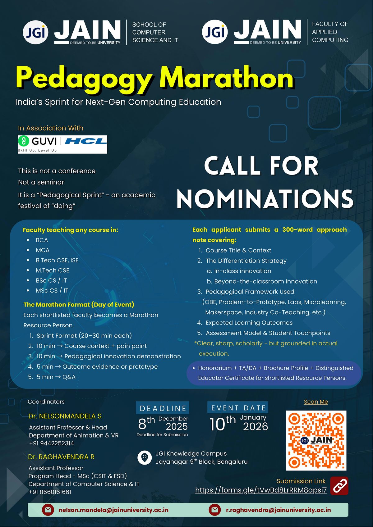 Pedagogy Marathon 2026, 10 January | Event in Bengaluru | AllEvents