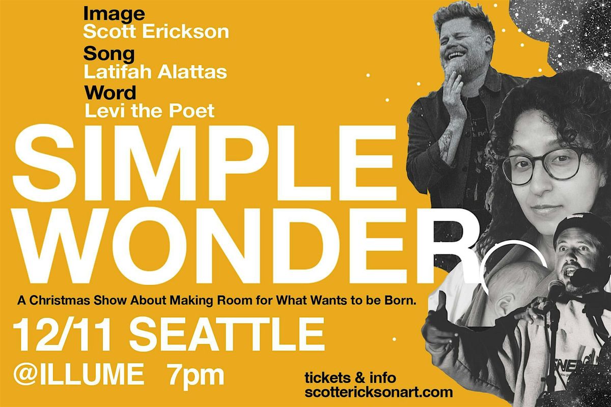 Simple  Wonder - Seattle!, 11 December | Event in Seattle | AllEvents