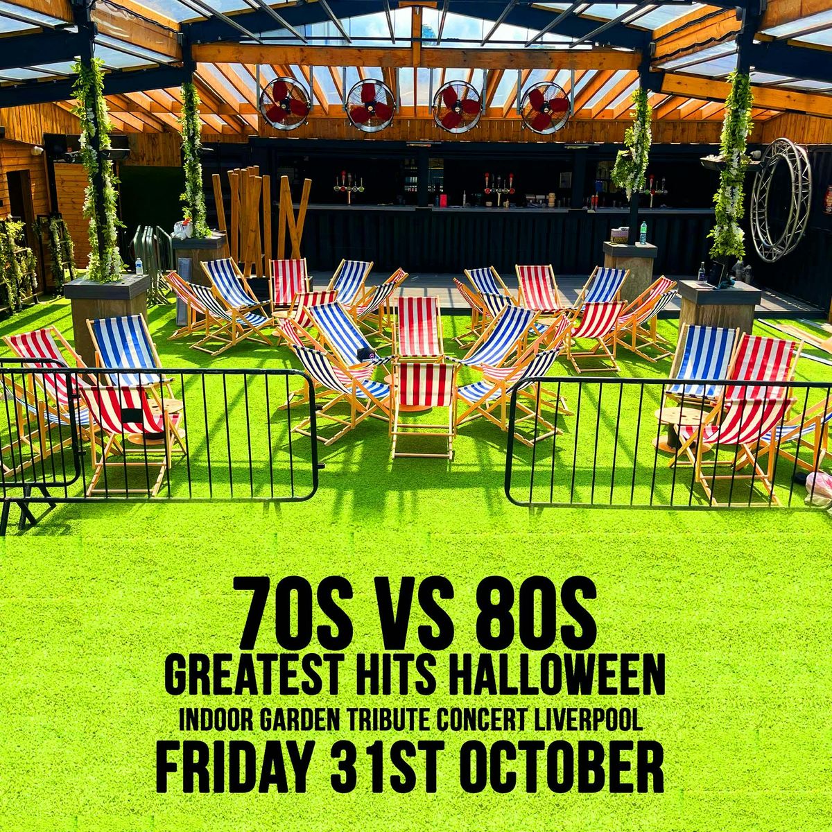 70s Vs 80s GREATEST HITS: The Monster Mash Halloween - Indoor Garden Party, 31 October | Event in Liverpool