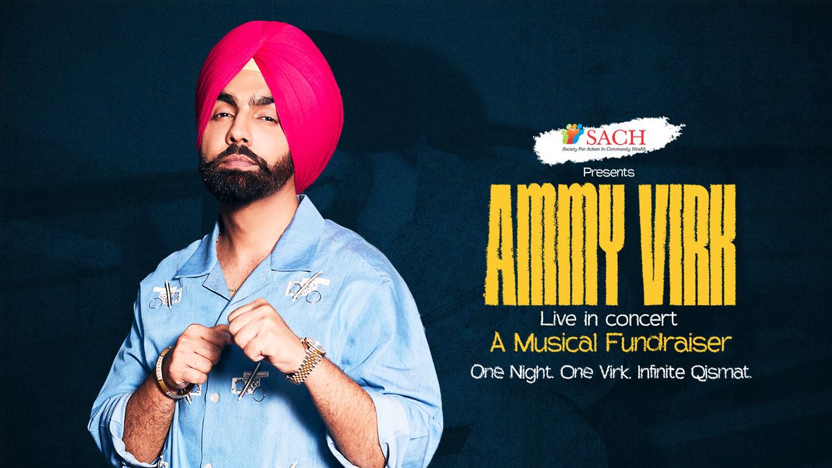 Ammy Virk Live: One Night, One Virk, Infinite Qismat, 20 December | Event in Bahadurgarh | AllEvents