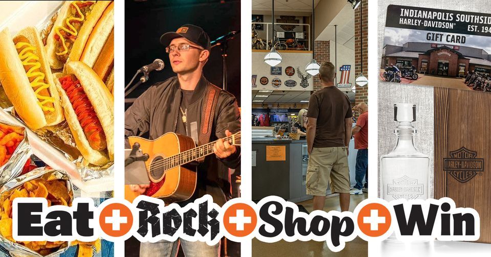 Eat. Rock. Shop. Win. - August, 4930 Southport Crossing Pl ...