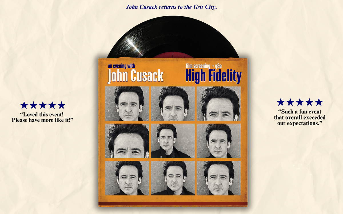 John Cusack at Carnegie Library Music Hall of Homestead, 7 February | Event in Homestead | AllEvents
