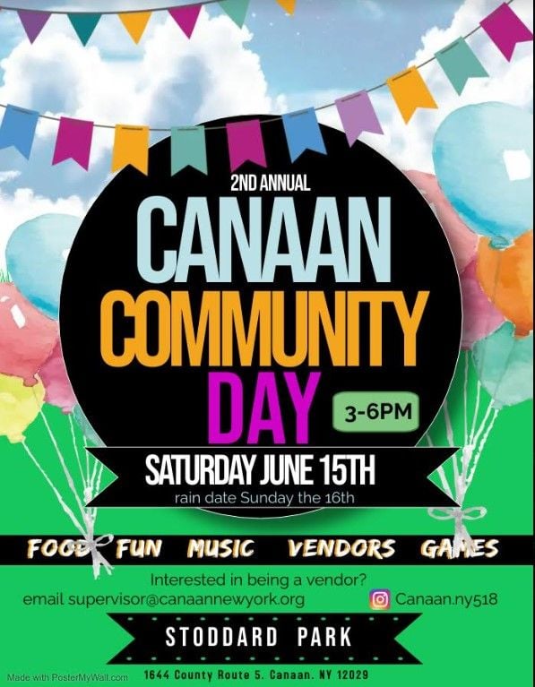 Canaan Community Day, Stoddard Field, Canaan, 15 June 2024 | AllEvents.in