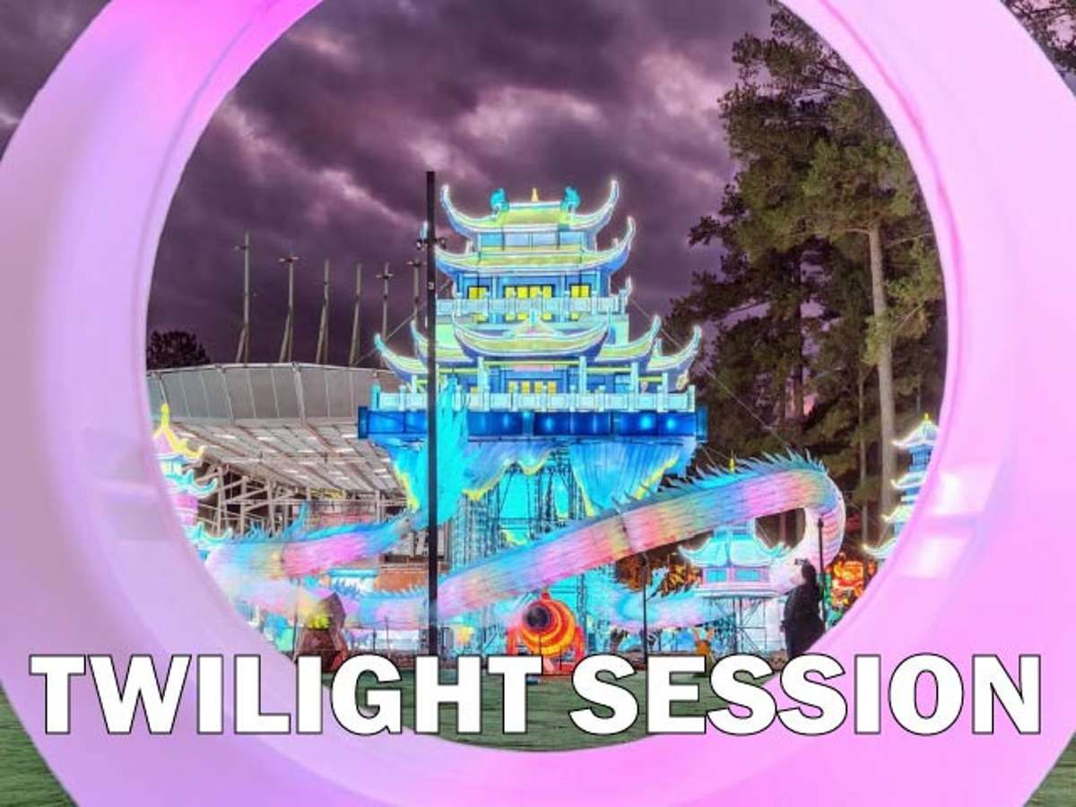 2025 North Carolina Chinese Lantern Festival - TWILIGHT SESSION at Koka Booth Amphitheatre at Regency Park, 15 November