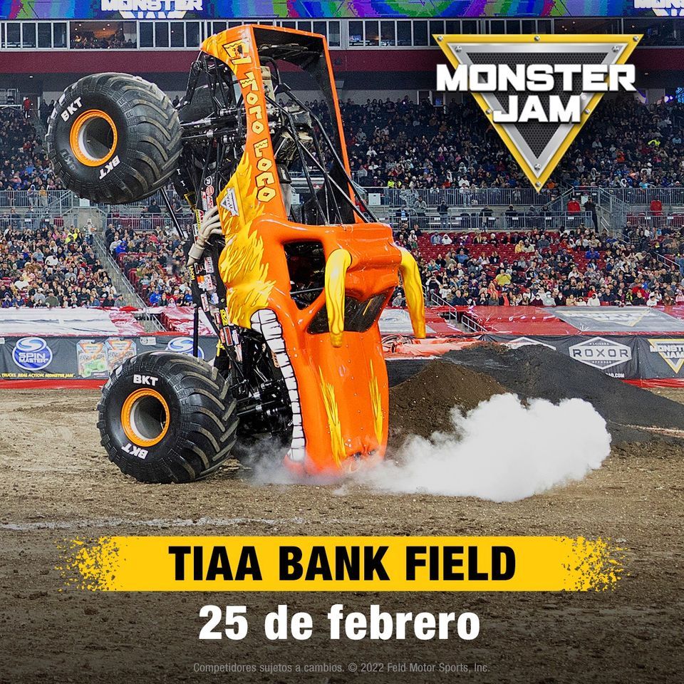 Monster Jam Jacksonville, TIAA Bank Field, Jacksonville, February 25