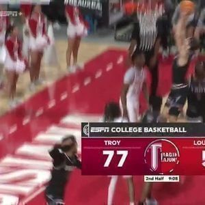 Louisiana Ragin Cajuns at Troy Trojans Mens Basketball